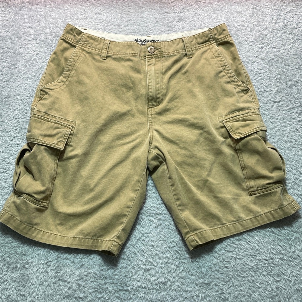 VINTAGE Y2K Plugg Mens Cargo Shorts Size 34